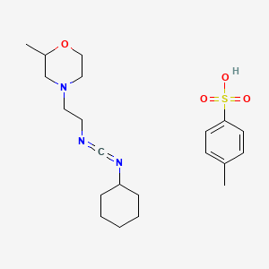 Cyclohexyl(2-(2-methylmorpholino)ethyl)carbodiimide monotoluene-p-sulphonate