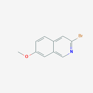 3-Bromo-7-methoxyisoquinoline