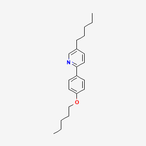 5-Pentyl-2-(4-pentyloxy-phenyl)-pyridine