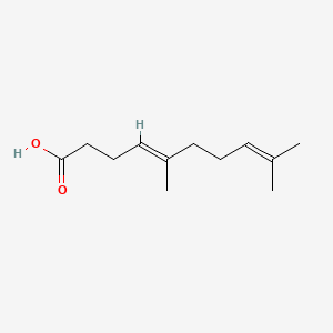 5,9-Dimethyl-4,8-decadienoic acid