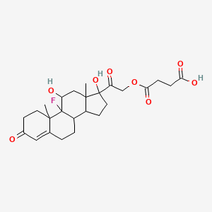 molecular formula C25H33FO8 B13746768 Agn-PC-0JF3RG CAS No. 23325-86-2