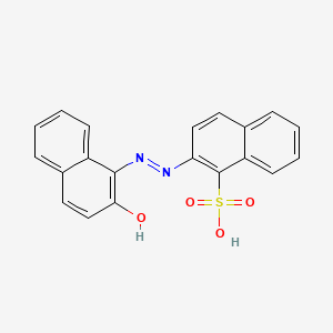 1-Naphthalenesulfonic acid, 2-[(2-hydroxy-1-naphthalenyl)azo]-