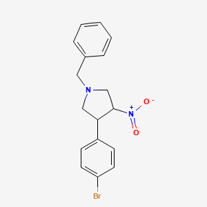 rac-(3S,4R)-1-benzyl-3-(4-bromophenyl)-4-nitropyrrolidine