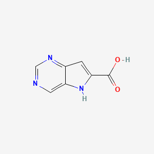 5H-Pyrrolo[3,2-D]pyrimidine-6-carboxylic acid