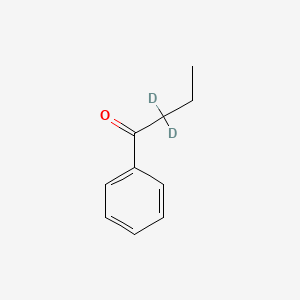 1-Butanone-2,2-d2,1-phenyl-(9ci)