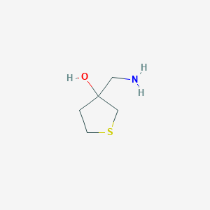 3-(Aminomethyl)thiolan-3-ol