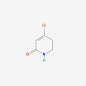 4-Bromo-5,6-dihydropyridin-2(1H)-one