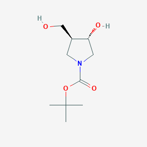(3S,4S)-tert-Butyl 3-hydroxy-4-(hydroxymethyl)pyrrolidine-1-carboxylate