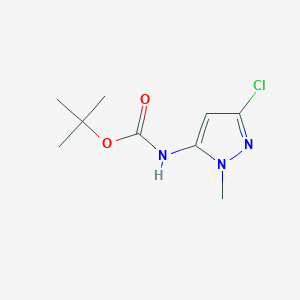 5-(Boc-amino)-3-chloro-1-methyl-1H-pyrazole
