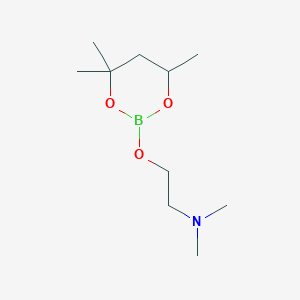 Dimethyl-[2-(4,4,6-trimethyl-[1,3,2]dioxaborinan-2-yloxy)-ethyl]-amine