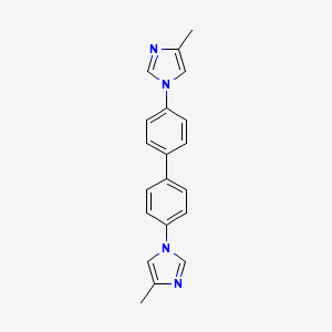 4,4'-Bis(4-methyl-1H-imidazol-1-yl)-1,1'-biphenyl