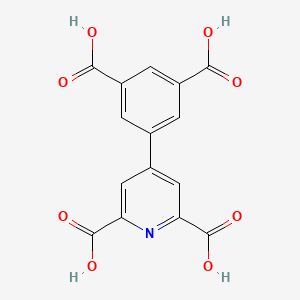 4-(3,5-Dicarboxyphenyl)pyridine-2,6-dicarboxylic acid