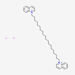 Quinolinium, 1,1'-eicosamethylenebis-, diiodide