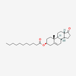 molecular formula C29H46O3 B13747348 18-Norandrostenolone undecylate CAS No. 34426-52-3