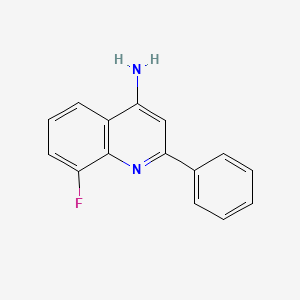 8-Fluoro-2-phenylquinolin-4-amine