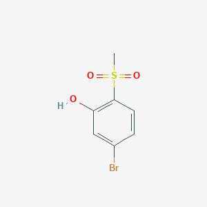 5-Bromo-2-methanesulfonylphenol