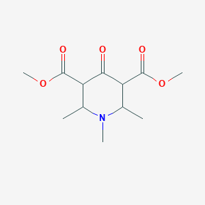 Dimethyl 1,2,6-trimethyl-4-oxopiperidine-3,5-dicarboxylate