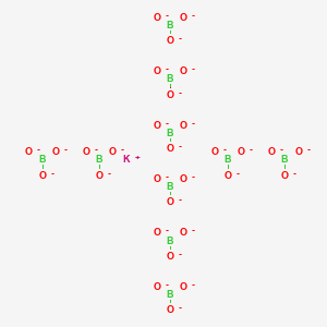 molecular formula B10KO30-29 B13747466 Potassium;decaborate 