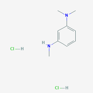 molecular formula C9H16Cl2N2 B1374747 N1,N1,N3-三甲基苯-1,3-二胺二盐酸盐 CAS No. 84995-22-2