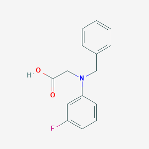 N-Benzyl-3-fluorophenylglycine