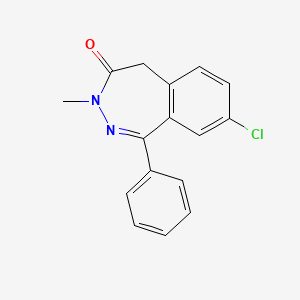 8-chloro-3-methyl-1-phenyl-5H-2,3-benzodiazepin-4-one