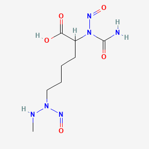 N(sup 2)-Carbamoyl-N(sup 2),N(sup 6)-dinitroso-N(sup 6)-methylaminolysine