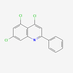 4,5,7-Trichloro-2-phenylquinoline