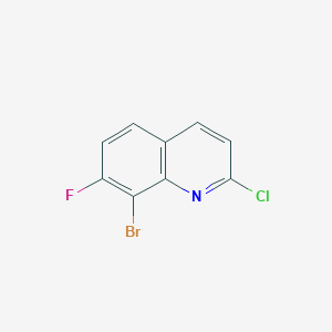 8-Bromo-2-chloro-7-fluoroquinoline