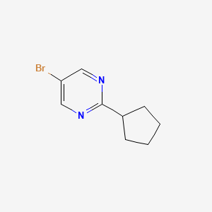 5-Bromo-2-(cyclopentyl)pyrimidine