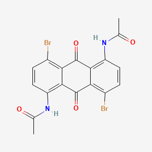 N,N'-(4,8-Dibromo-9,10-dihydro-9,10-dioxo-1,5-anthracene-diyl)bisacetamide