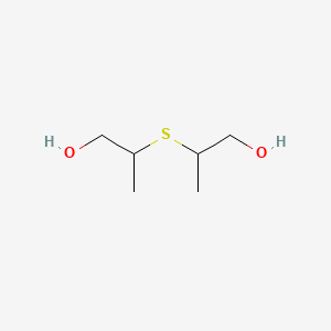 molecular formula C6H14O2S B13747692 2,2'-Thiodipropanol CAS No. 3001-65-8