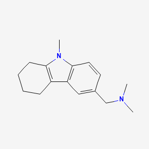 Carbazole, 1,2,3,4-tetrahydro-6-(dimethylaminomethyl)-9-methyl-