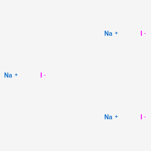 molecular formula I3Na3 B13747763 Trisodium triiodide CAS No. 120471-84-3