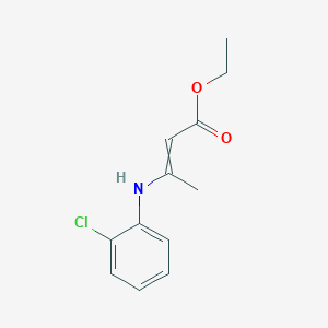 Ethyl (Z)-3-(2-chlorophenylamino)crotonate