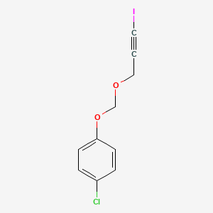 1-Chloro-4-(((3-iodo-2-propynyl)oxy)methoxy)benzene