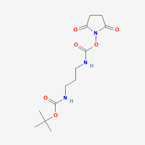 tert-butyl N-[3-[(2,5-dioxopyrrolidin-1-yl)oxycarbonylamino]propyl]carbamate