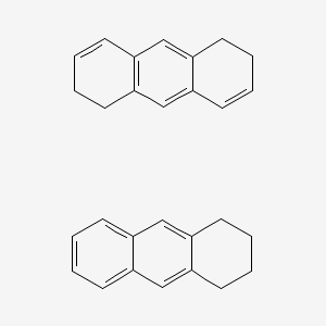 molecular formula C28H28 B13747835 Tetrahydroanthracene CAS No. 30551-09-8