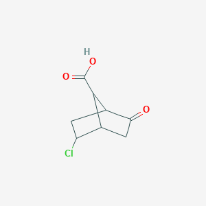 Exo-2-chloro-5-oxo-bicyclo[2.2.1]heptane-syn-7-carboxylic acid