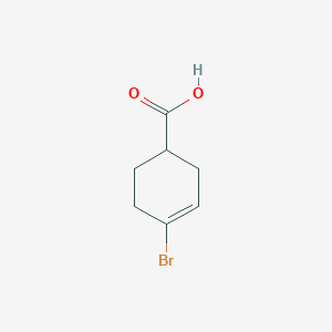 molecular formula C7H9BrO2 B1374790 4-Bromocyclohex-3-ene-1-carboxylic acid CAS No. 854722-22-8