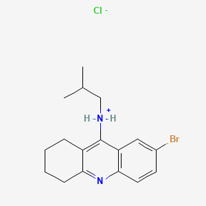 1,2,3,4-Tetrahydro-7-bromo-N-(isobutyl)-9-acridinamine hydrochloride