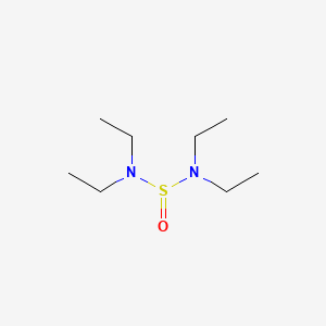 molecular formula C8H20N2OS B13747974 Sulphinylbis(diethylamide) CAS No. 33641-61-1