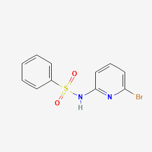 N-(6-Bromo-2-pyridinyl)benzenesulfonamide