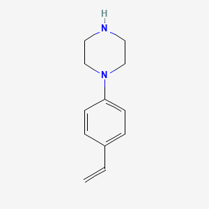 1-(4-Ethenylphenyl)piperazine