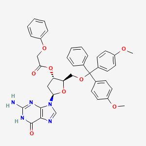 5'-O-(4,4'-Dimethoxytrityl)-N2-phenoxyacetyl-2'-deoxyguanosine