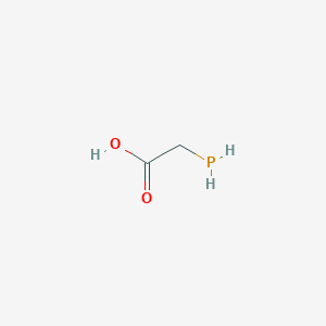 molecular formula C2H5O2P B13748246 Phosphanylacetic acid CAS No. 2617-38-1