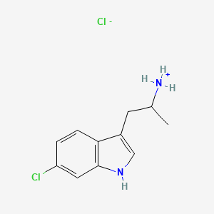 3-(2-Aminopropyl)-6-chloroindole hydrochloride