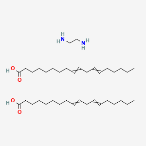 Octadeca-9,12-dienoic acid--ethane-1,2-diamine (2/1)