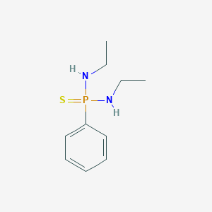 n,n'-Diethyl-p-phenylphosphonothioic diamide