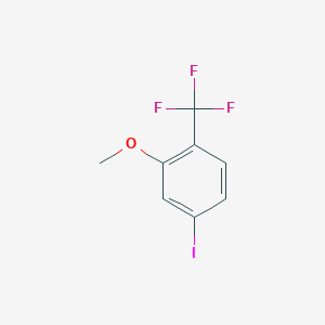 4-iodo-2-methoxy-1-(trifluoromethyl)benzene