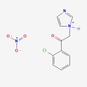 N-(2-Chlorophenacyl)imidazole nitrate